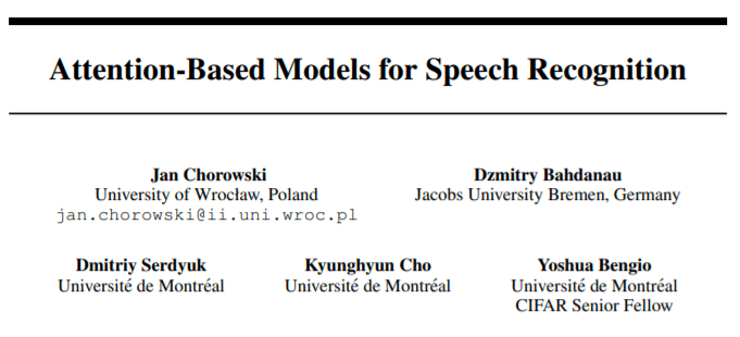 Sooftware Speech - Attention-Based Models for Speech Recognition Paper Review