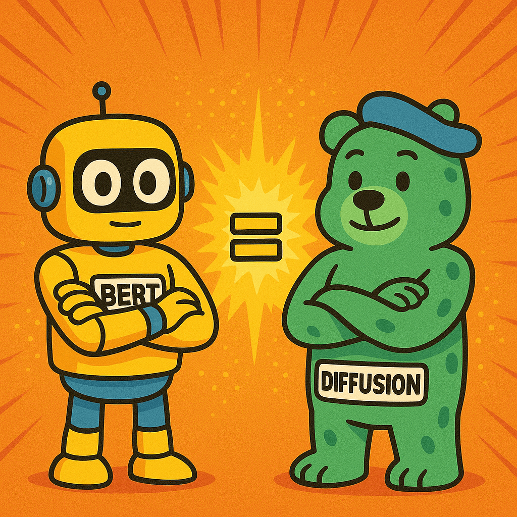 BERT는 사실 Diffusion 모델이였다?! cover image